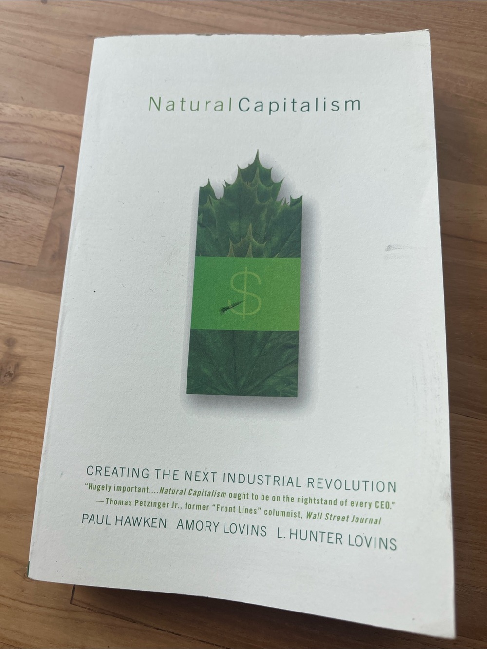 Natural Capitalism Paperback book